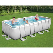Bestway Power Steel Set Piscina Rettangolare 488x244x122 cm 92824
