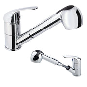 Rubinetto Miscelatore Monocomando Cucina Lavello Lavabo Con Doccetta Estraibile