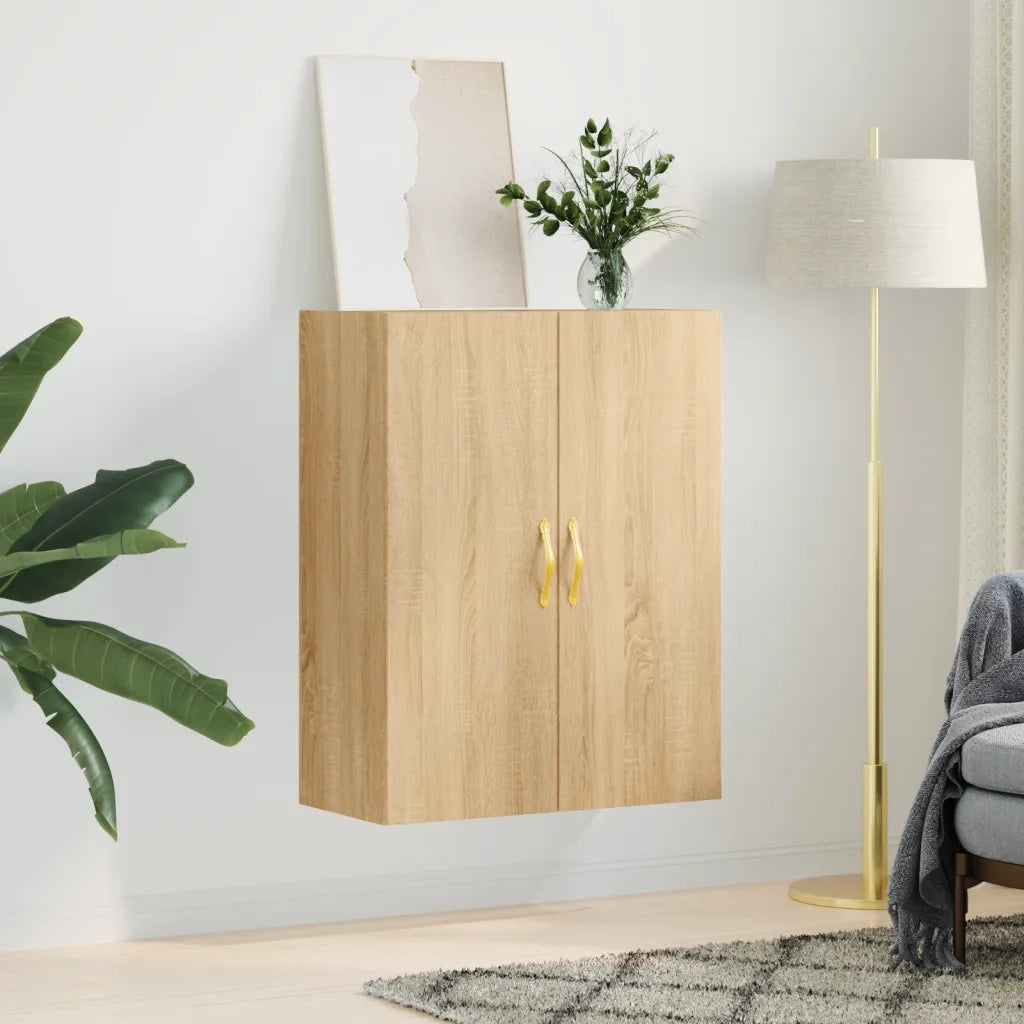 Armoire murale chêne sonoma 69,5x34x90 cm