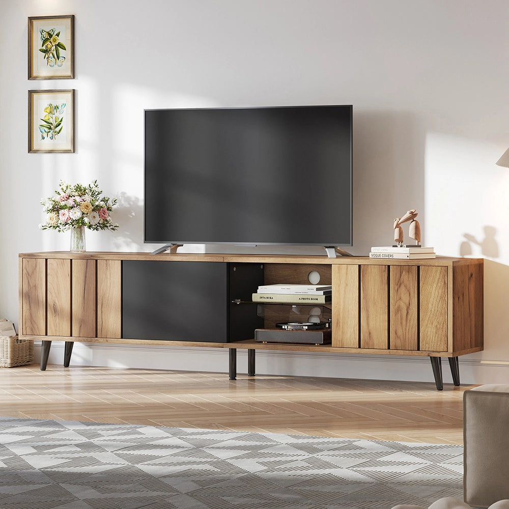 Mobile TV basso - Xylo - 175x31.5x45 cm 3 ante