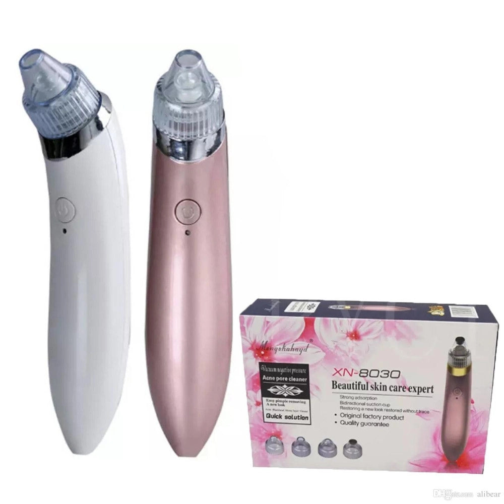 Trade Shop - Aspiratore Rimuovere Punti Neri Ad Ultrasuoni Pulizia Viso Facciale Portatile -