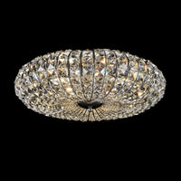 Lampadario Modern in Metallo Broche Nickel