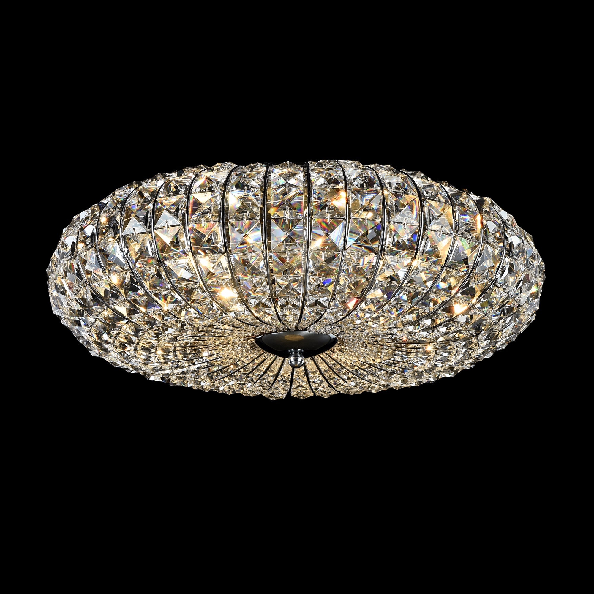 Lampadario Modern in Metallo Broche Nickel