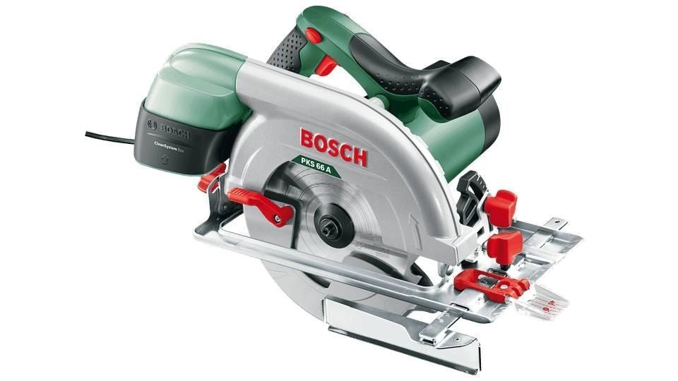Bosch PKS 66 A 19 cm Nero, Verde 5000 Giri/min 1600 W
