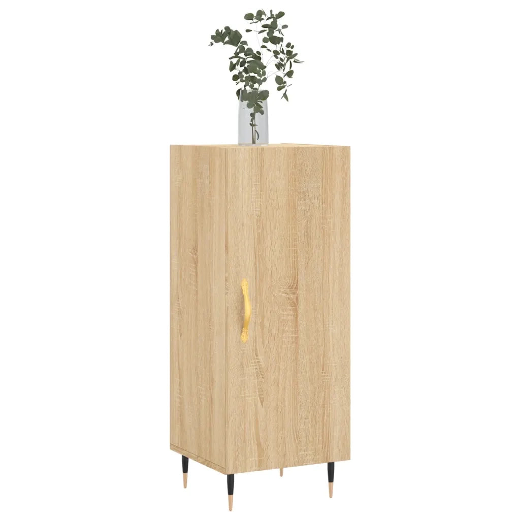 Credenza Rovere Sonoma 34,5x34x90 cm in Legno Multistratocod mxl 104410