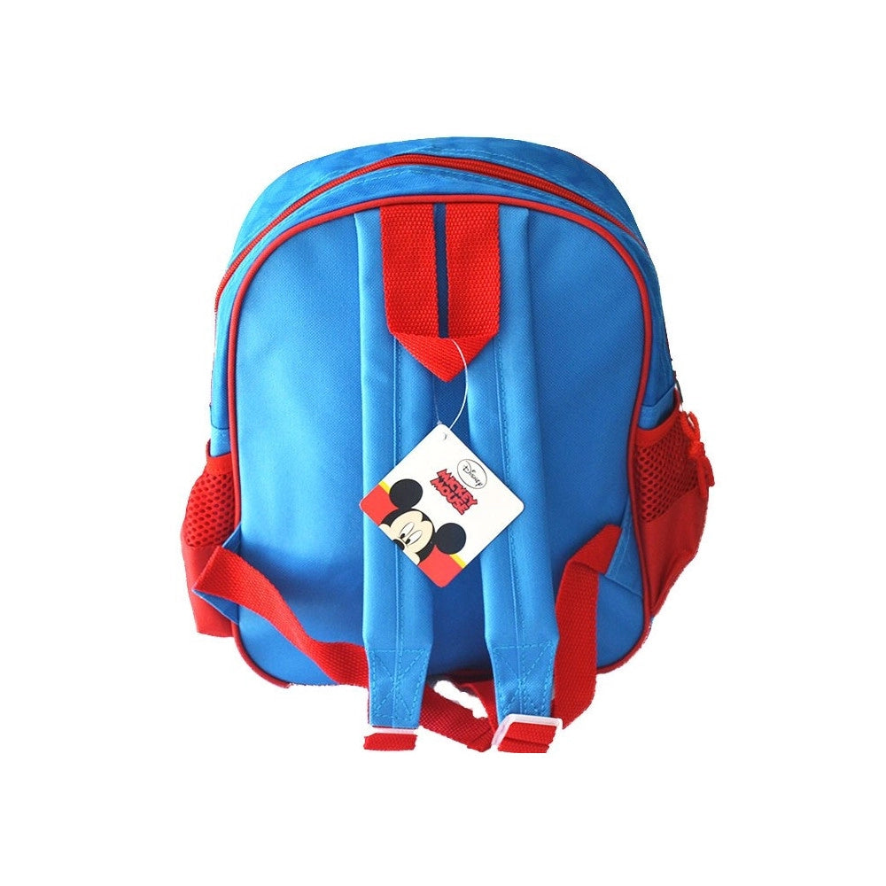 Trade Shop - Zainetto Scuola Asilo E Tempo Libero In Tessuto E Pvc Disney Mickey Mouse -