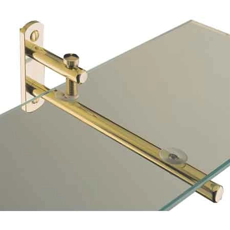 REGGIMENSOLA CON REGOLATORE 20 cm - Ottone lucido - 6 pezzi