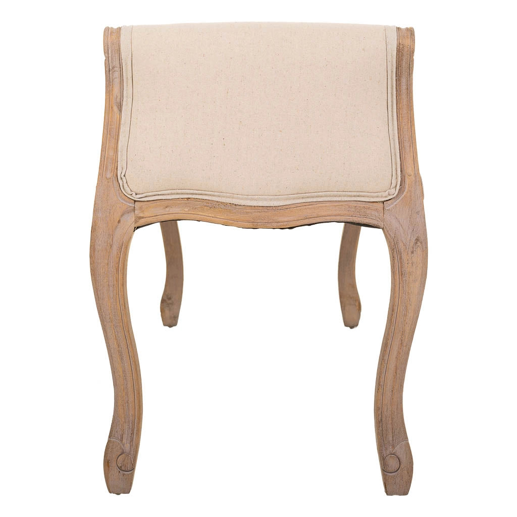 Sgabello in legno panna 113x48x45/60h