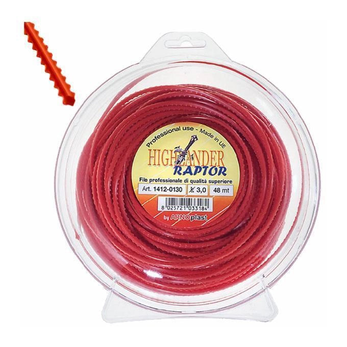 Arnoplast Filo Nylon Seghettato 3,5mm 18mt Raptor