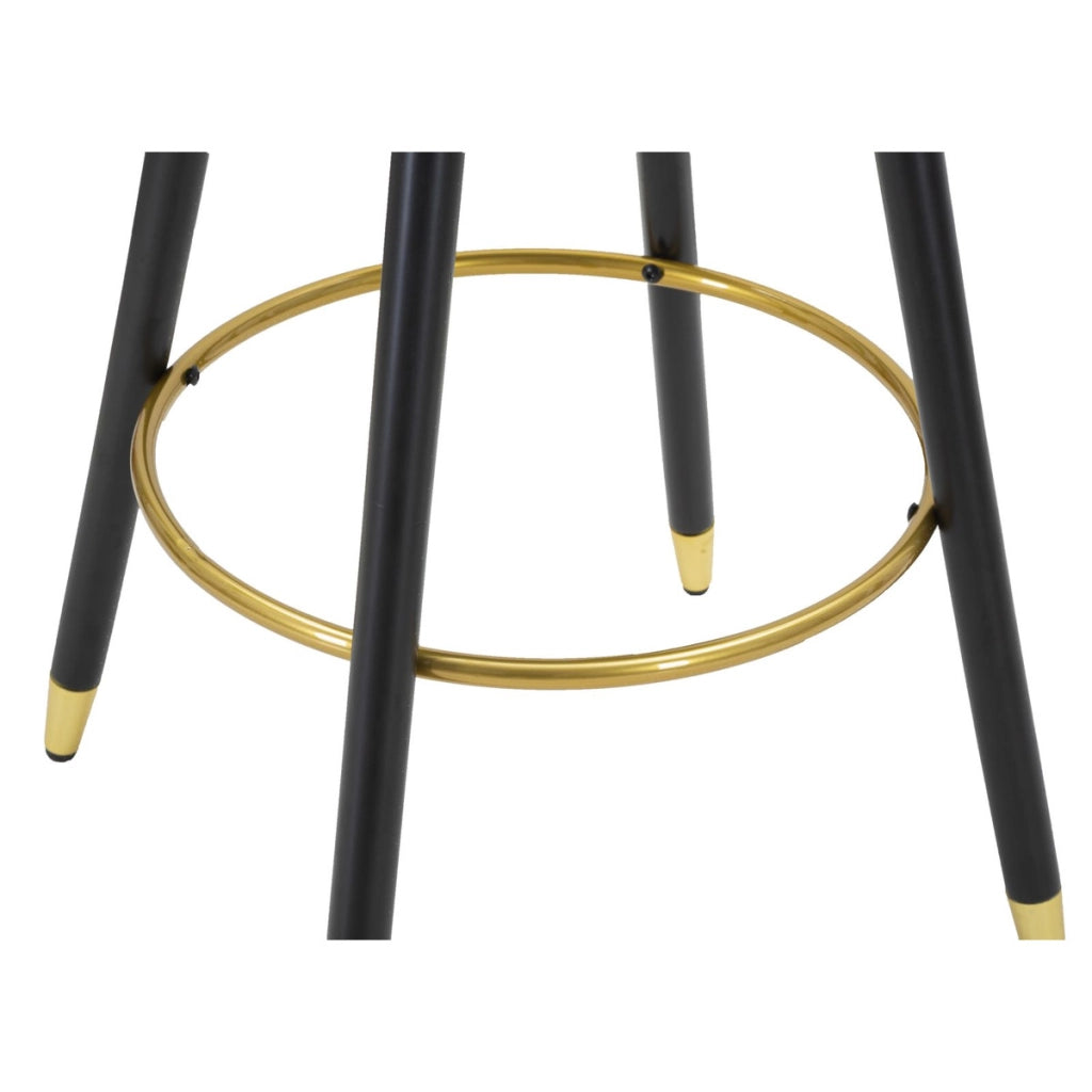 Sgabello Alto VKH431, Rosa, Metallo, 55x56x104 cm