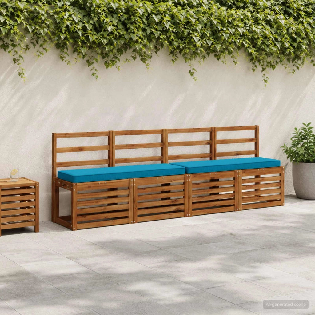 Cuscino per Panchina a 1 Pezzo VUGHT 100% Poliestere Azzurro 950514