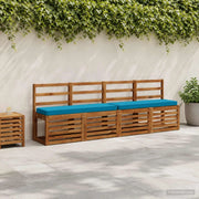 Cuscino per Panchina a 1 Pezzo VUGHT 100% Poliestere Azzurro 950514