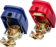 Semplificatori per batterie auto - 12V/24V - clip per batteria - universali - per caravan camper barca - coppia terminale - clip per batteria - connettori