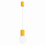 Lampada a sospensione HALO 1 giallo