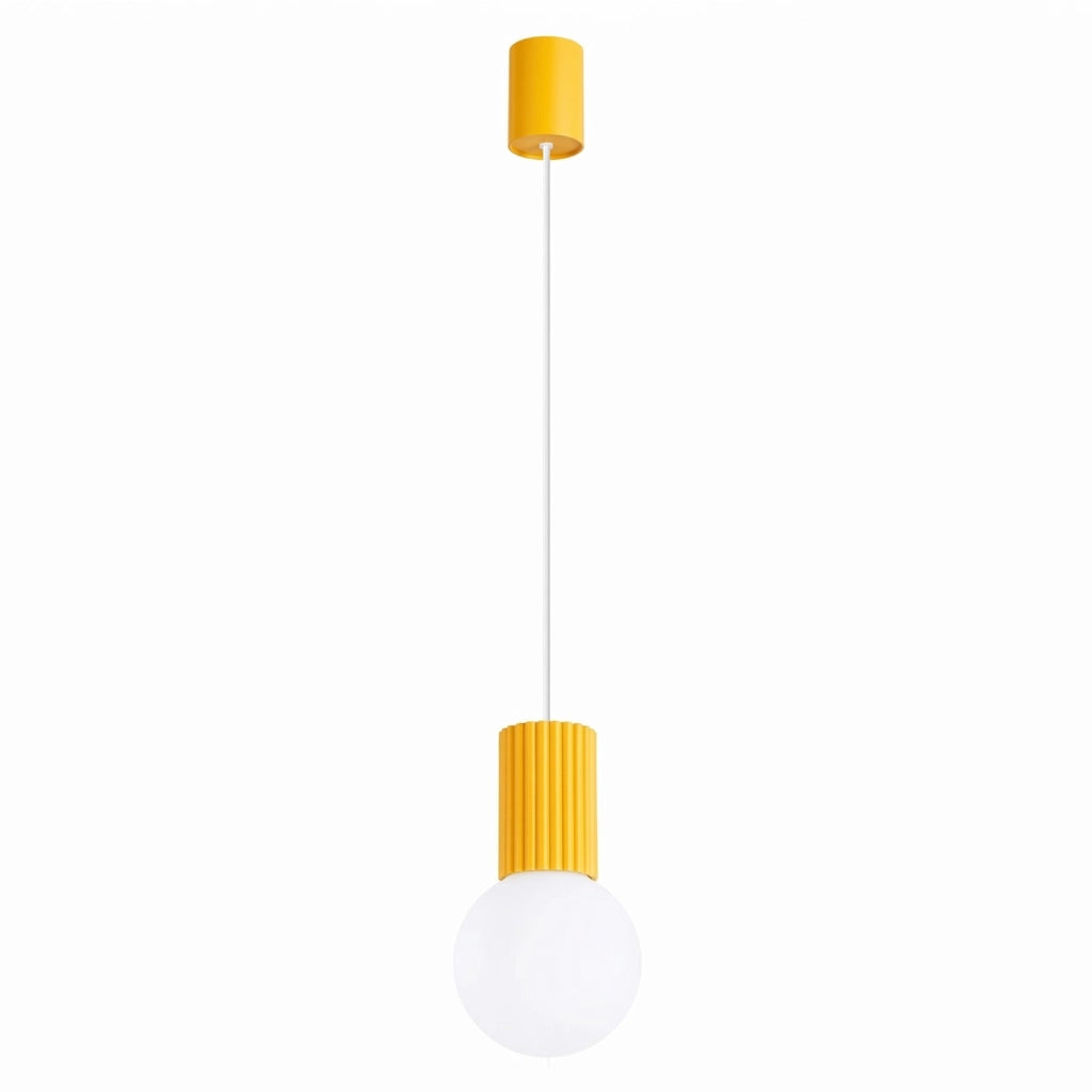 Lampada a sospensione HALO 1 giallo