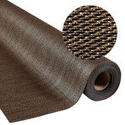 Tappeto vinilico di alta qualità marrone scuro 200x450
