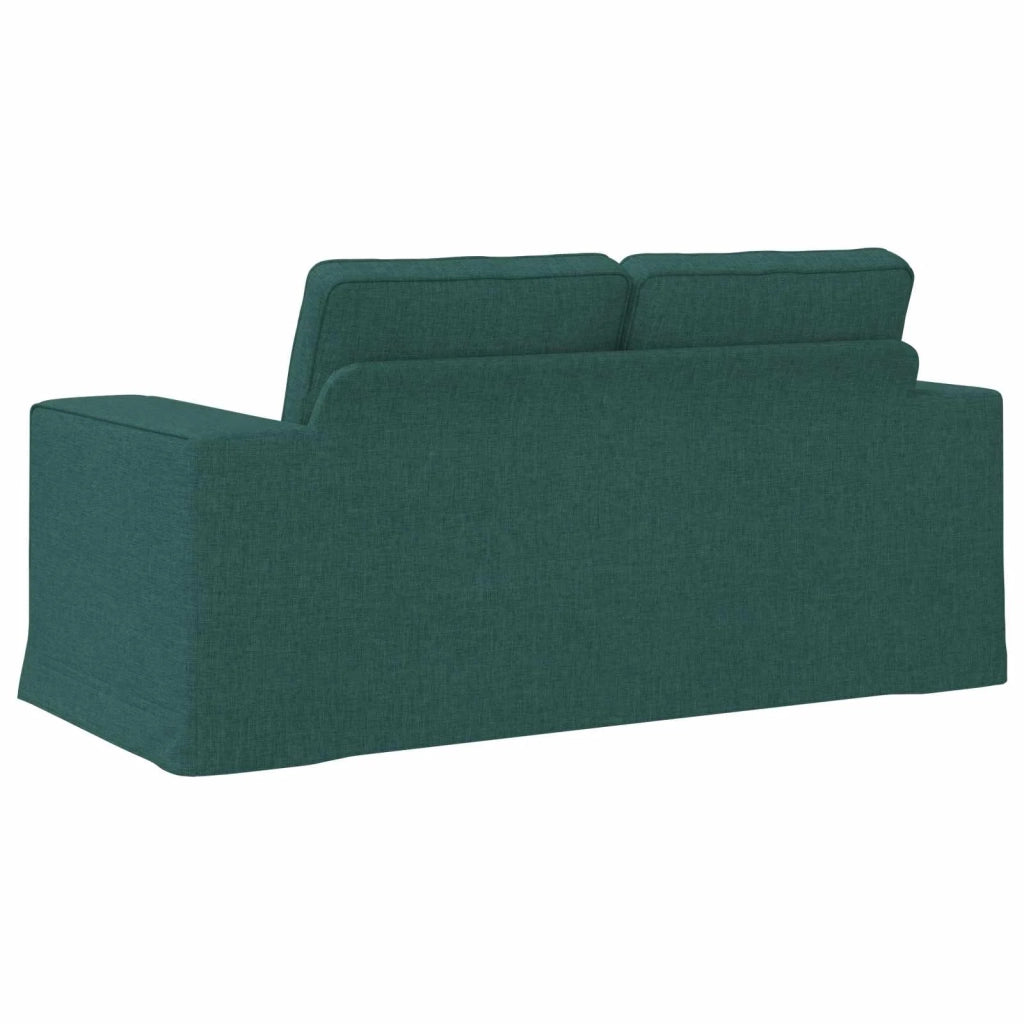 Divano Verde Scuro 162 x 80 x 82 cm Tessuto