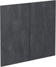 Frontale cucina R-Line, Calcestruzzo nero, 79.2 x 71.3 cm frontale del mobile per mobile sottolavello