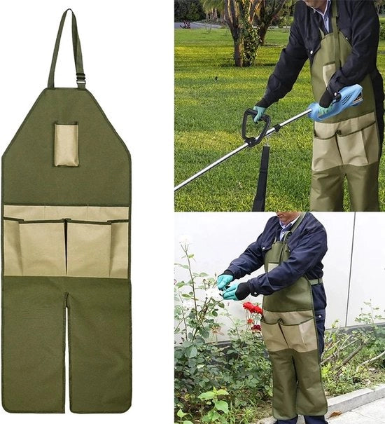 Tuinschort Slijtvast con Diversi Cassetti per Gli Strumenti – Ideale per Potatura e Raccolta, Impermeabile