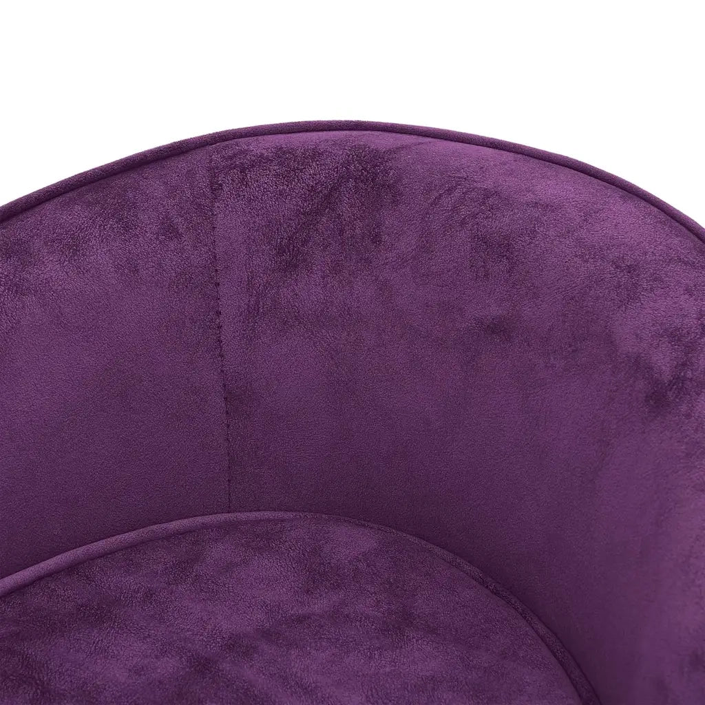 Divano per Cani Borgogna 69x49x40cm in Peluche e Similpelle 171035