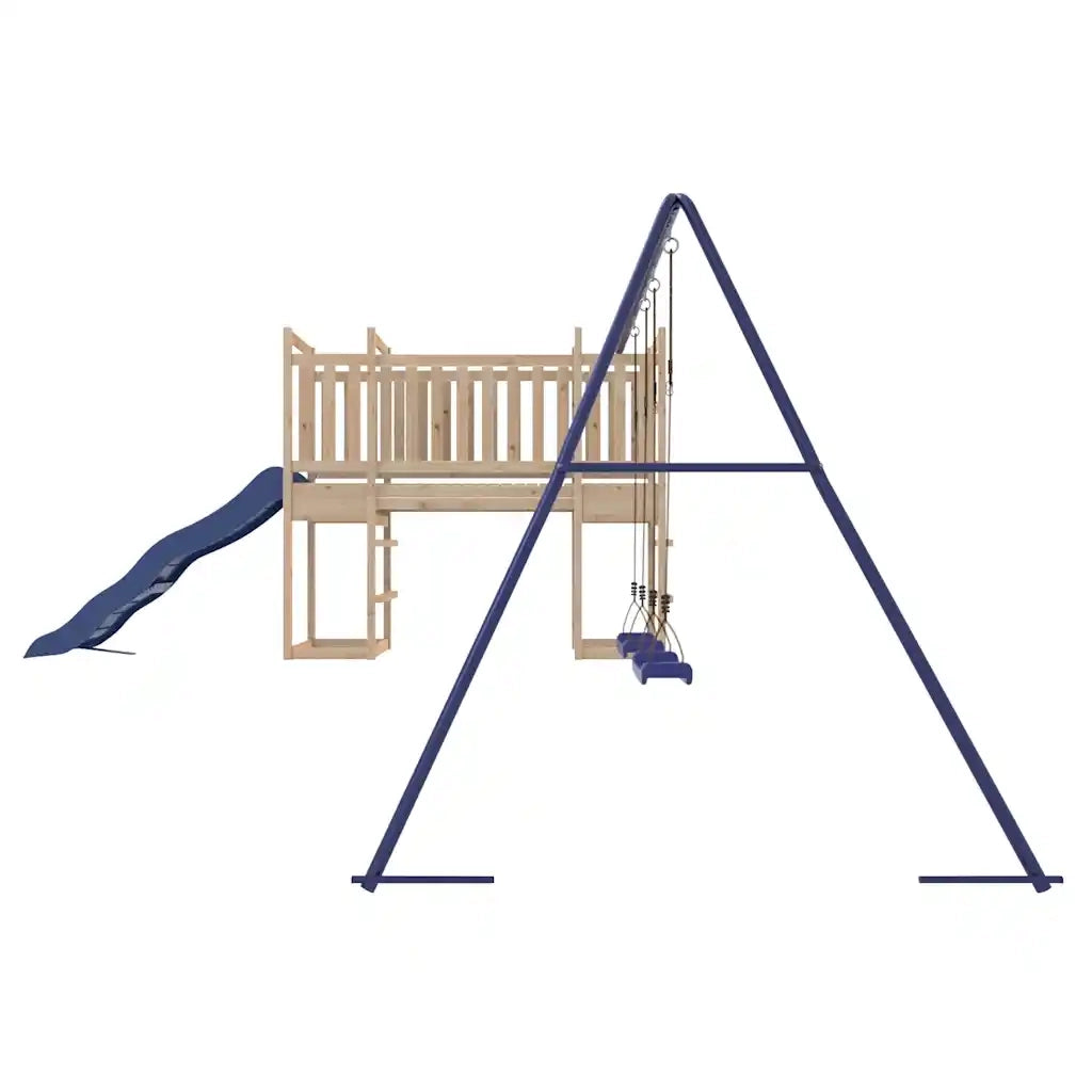 Set da Gioco da Esterno in Legno Massello di Pino 3155960