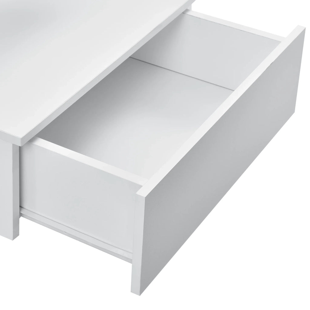 Comodino mobiletto pensile con cassetto 40 cm bianco 03_0000825