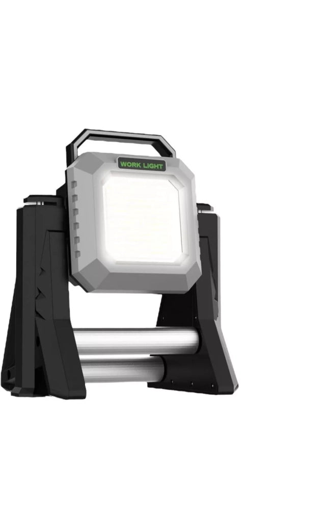 LUCE FARO A LED DA LAVORO TELESCOPICO CON SUPPORTO PER OFFICINE RICARICABILE
