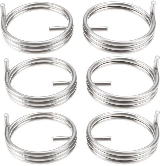 Sostituenti di campanello per porta 3 pezzi - Compatibile con S3303 - Maniglie di porta in acciaio inox 304 - Forza di reset moderata - Resistenti e flessibili - Campanello per porta