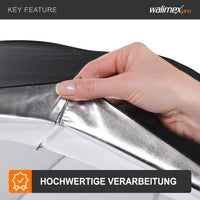 2in1 ombrello traslucido reflex bianco 84