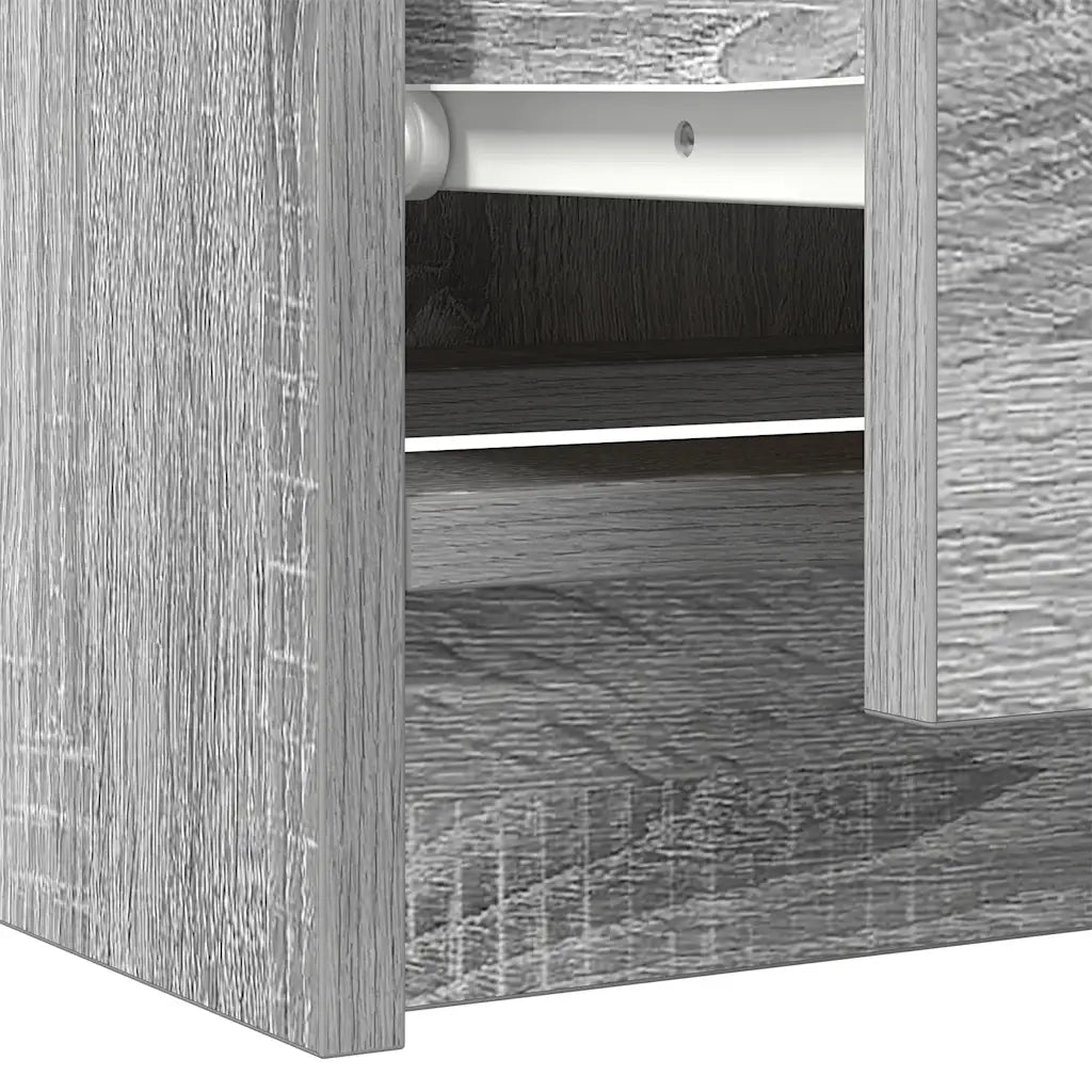 Mobile TV Grigio Sonoma 60x35x54 cm in Legno Multistrato 861783