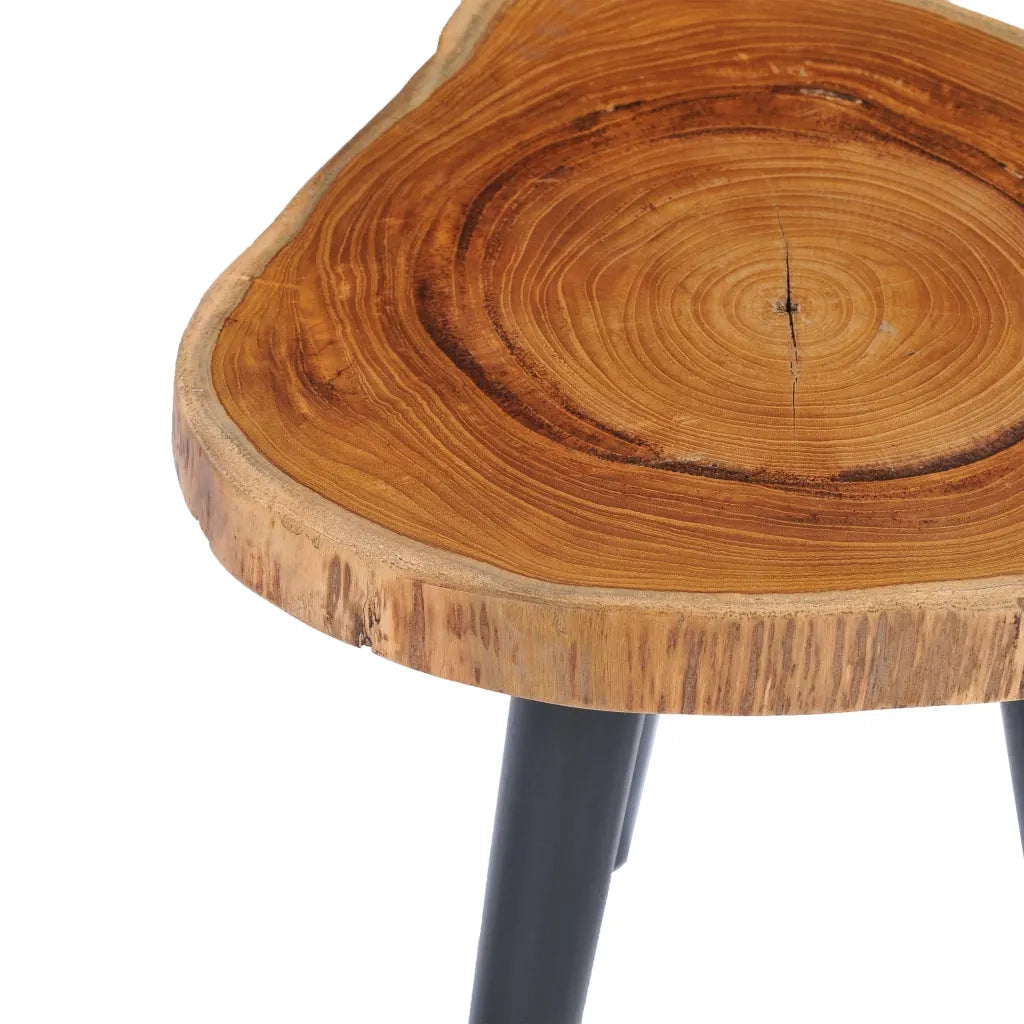 Tavolino da Salotto 40x45 cm in Massello di Teak 281650