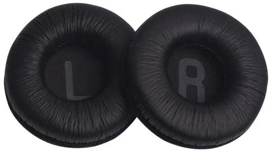 Orecchini sostitutivi per cuffie, compatibili con JBL Tune 600 / T500BT / T450 / T450BT, nero - Orecchini sostitutivi per cuffie - Orecchini di ricambio - Non compatibili con la versione Live