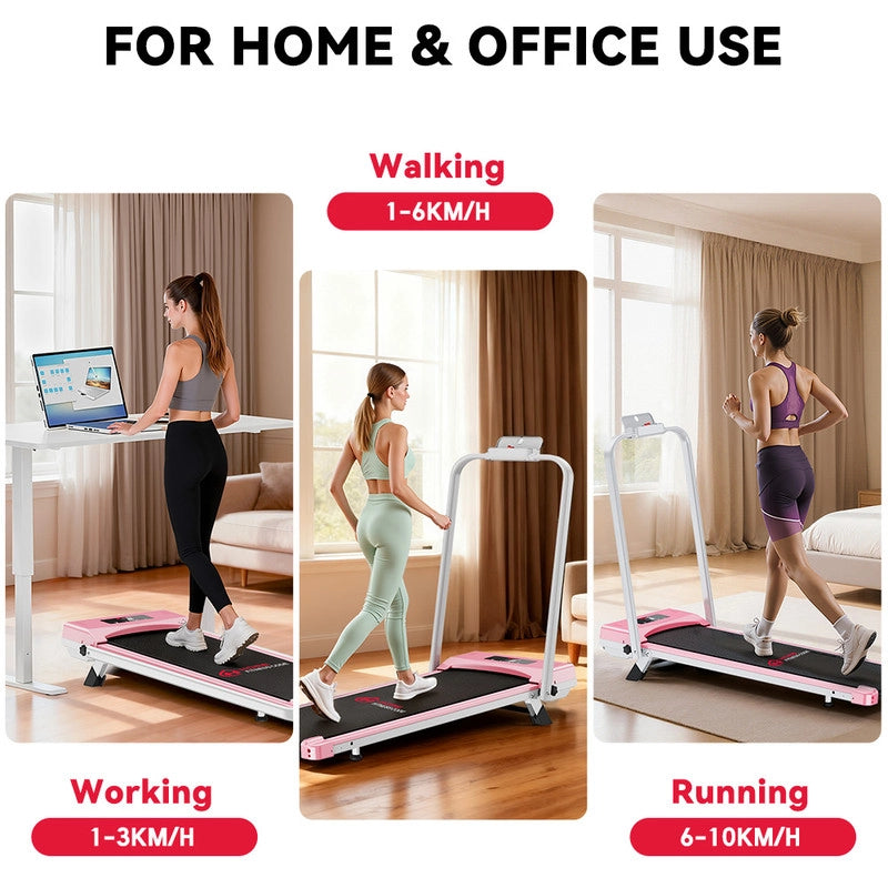 TAPIS ROULANT PIEGHEVOLE E REGOLABILE IN INCLINAZIONE, TAPIS ROULANT PORTATILE 3 IN 1