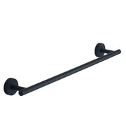 PORTA SALVIETTE DA PARETE IN ACCIAIO INOX NERO OPACO MODELLO EROS - DIM. CM (LXPXH): 45X7,6X5 - NERO OPACO  - GDY