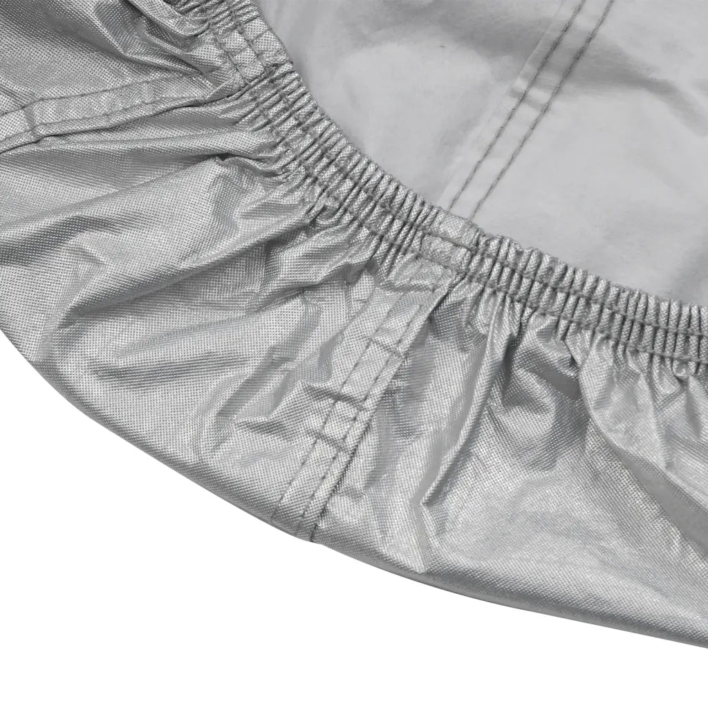 Mezza Copertura Auto con Ganci Argento XL PEVA CFW9197199