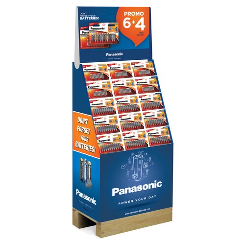 Espositore batterie panasonic floor - 5410853055396
