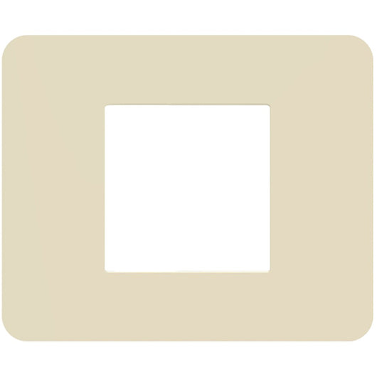 Placca Bticino MatixGO Tones 2 moduli avorio JA4802TI