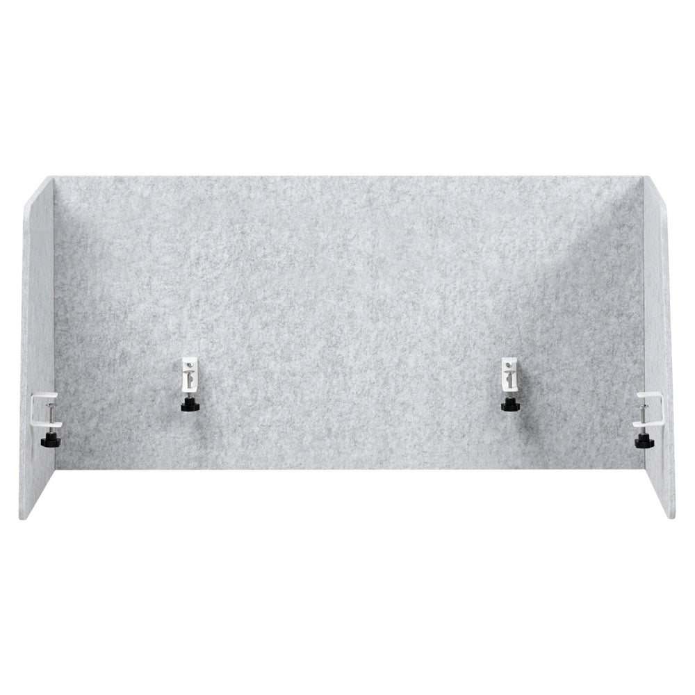 Pannello acustico in tessuto Imbottito 120 x 60 cm Grigio tavolo ufficio