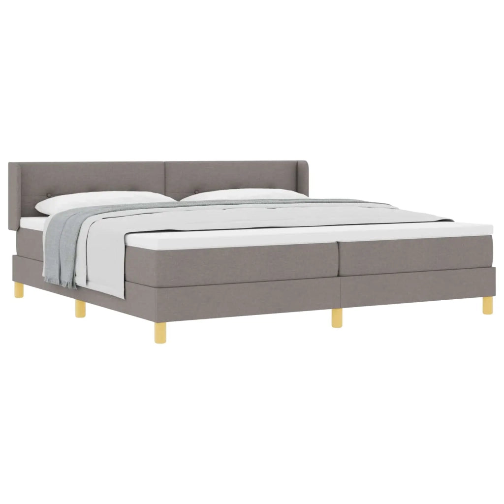 Letto a molle con materasso Talpa 200 x 200 cm Tessuto 3341318