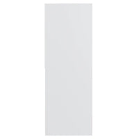 Libreria Bianca 67x24x161 cm in Legno Multistrato