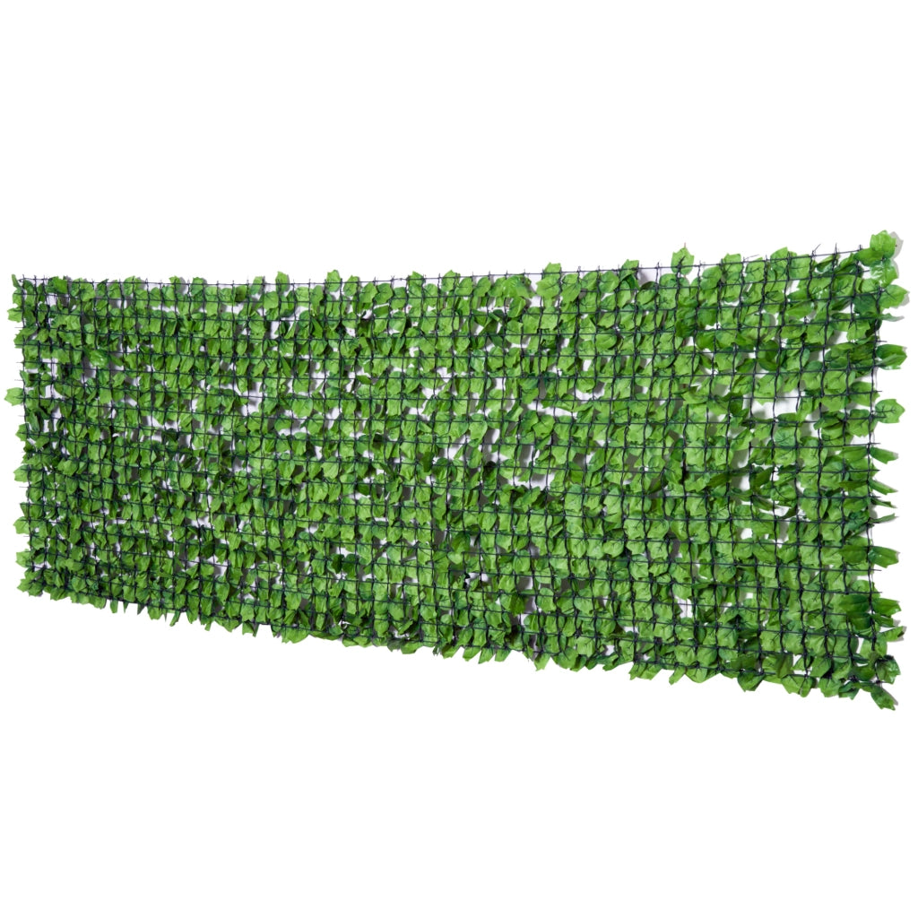 Siepe artificiale 300x100 cm verde chiaro in plastica per privacy