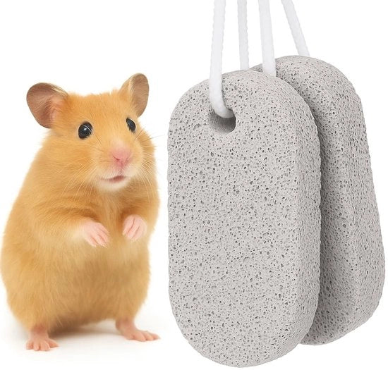 Accessori per hamster - Tandverzorging - 2 Pezzi - Tandslijper