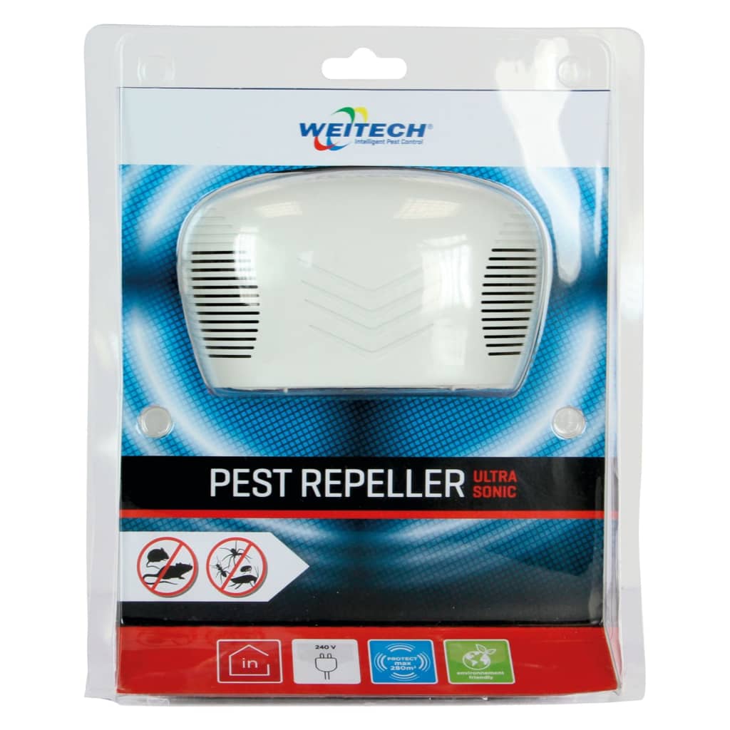 WEITECH Repellente per Parassiti a Ultrasuoni 280 m² 444453