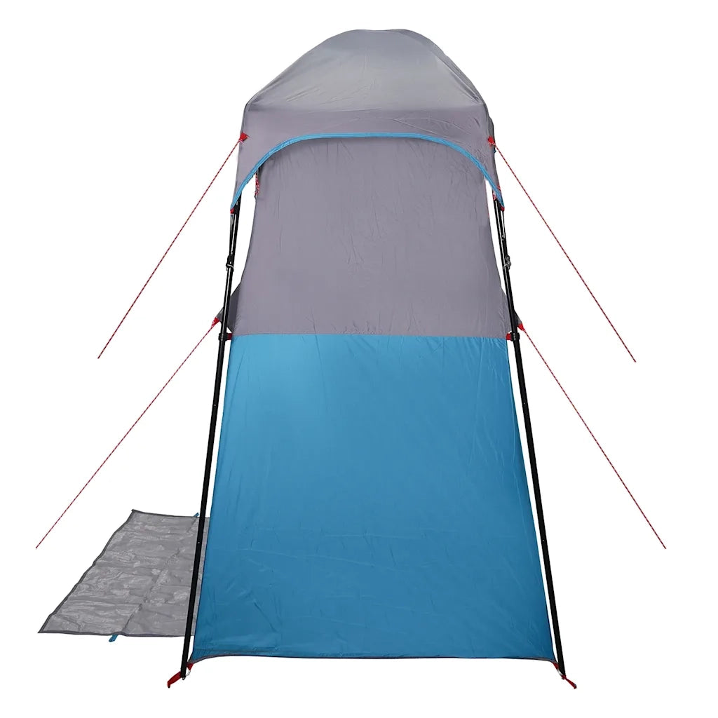 Tenda da Doccia per 2 Persone-Tenda Doccia Portatile Blu Impermeabile