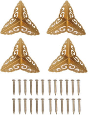 Protezione angolare in ottone - Scuderie angolari - Cassettoni decorativi angolari - Copertura angolare - Materiale duraturo - Design unico - Protezione angolare