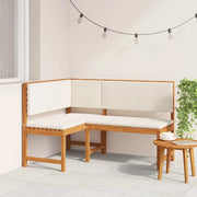 Sedia da Giardino con cuscino Marrone 140 x 100 x 91cm 4107149