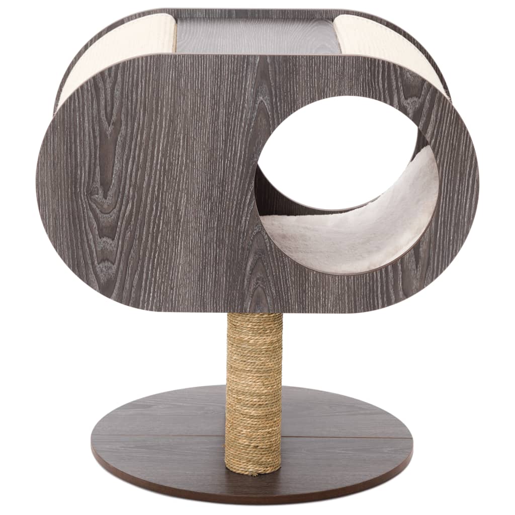 Jack and Vanilla Bozzolo Tiragraffi per Gatti Molly 48x48x62cm Grigio 444205