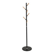 Appendiabiti da ingresso di design 172 x 37 cm acciaio nero 03_0010382