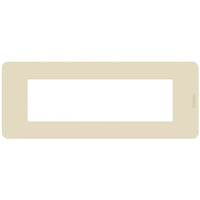 Placca Bticino MatixGO Tones 7 moduli avorio JA4807TI