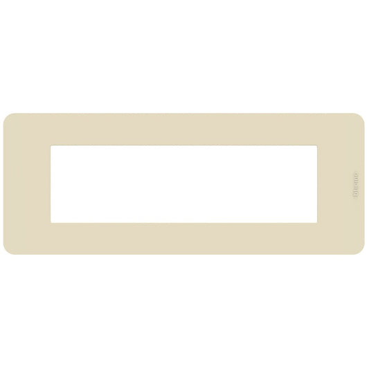 Placca Bticino MatixGO Tones 7 moduli avorio JA4807TI